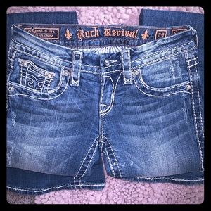 Women’s Rock Revival Jeans. Size 25